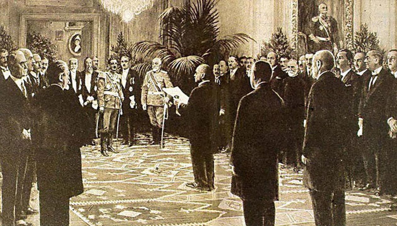 Lễ thành lập Vương quốc Serbia, Croatia và Slovenia vào 1/12/1918