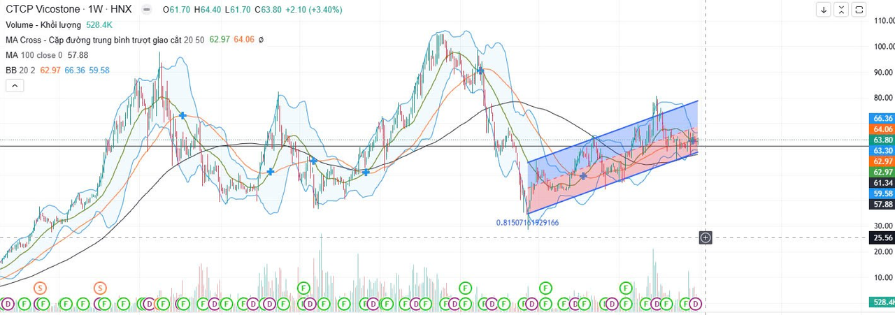 VCS diễn biến giá khung tuần 