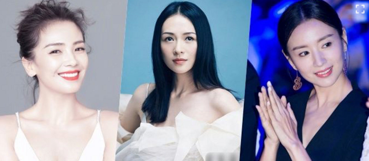 Nếu như Lưu Đào (trái) thành công hơn ở mảng truyền hình, Đổng Khiết (phải) vướng tai tiếng ngoại tình khiến sự nghiệp lao đao thì Chương Tử Di (giữa) lại thành công ở cả sự nghiệp lẫn cuộc sống.