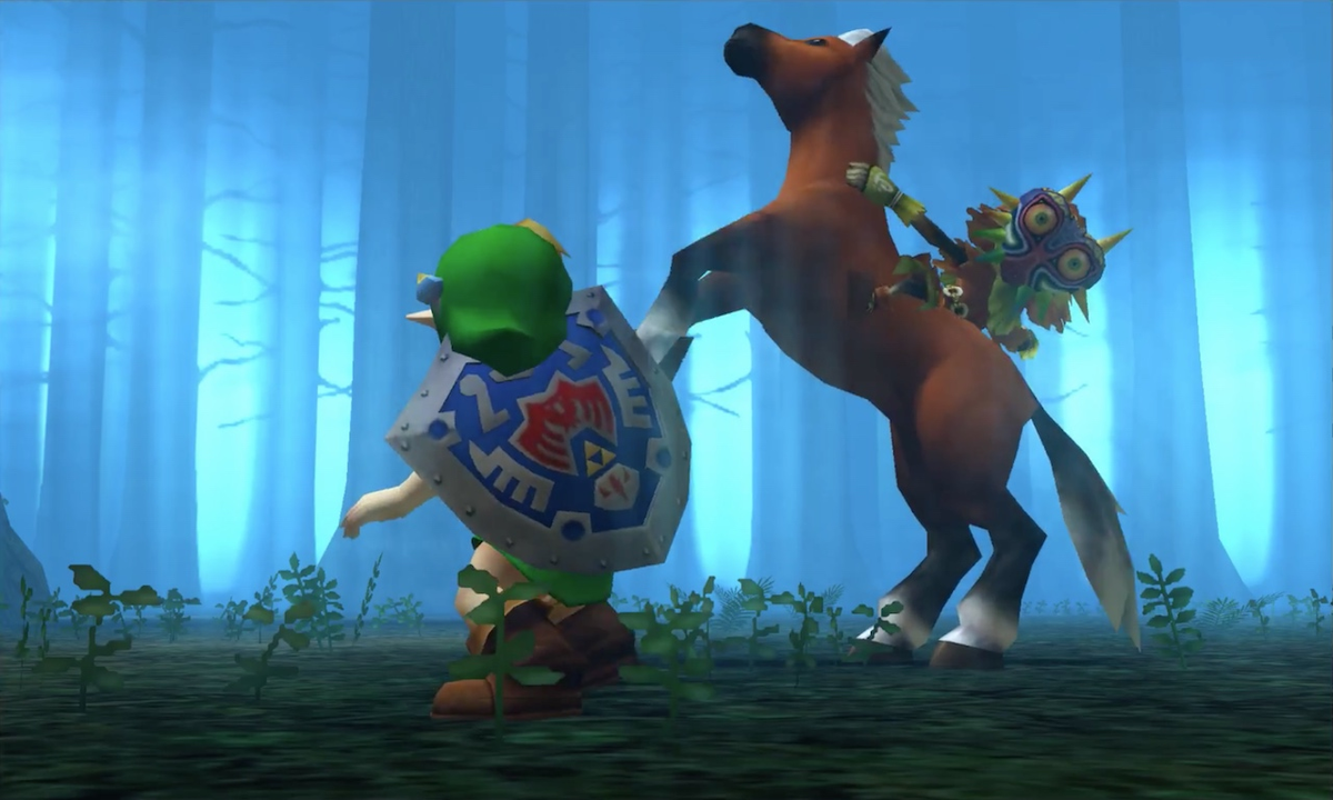 Skull Kid trộm sáo và Epona