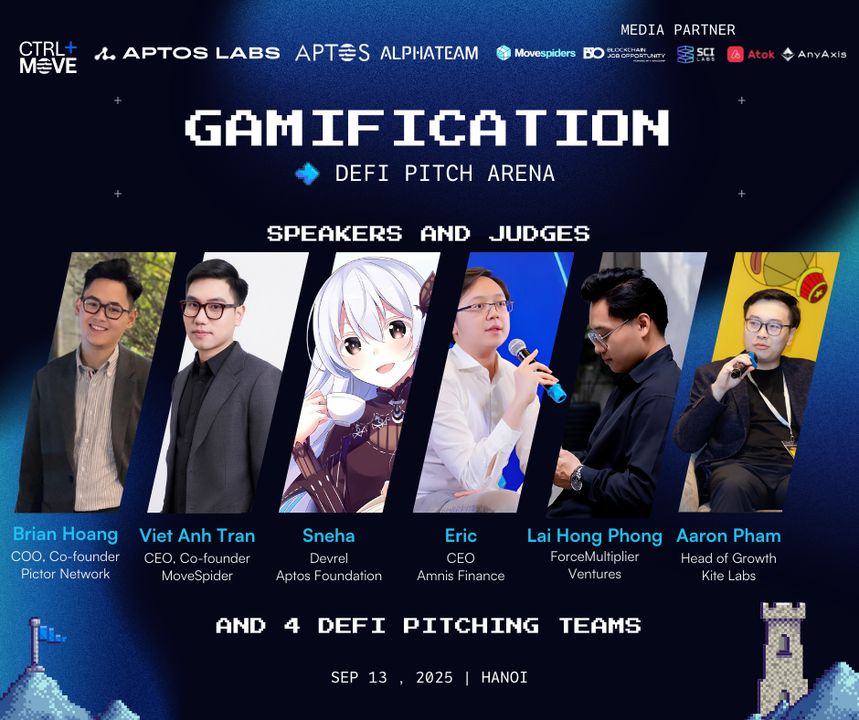 Thông tin sự kiện Gamification: DeFi Pitch Arena