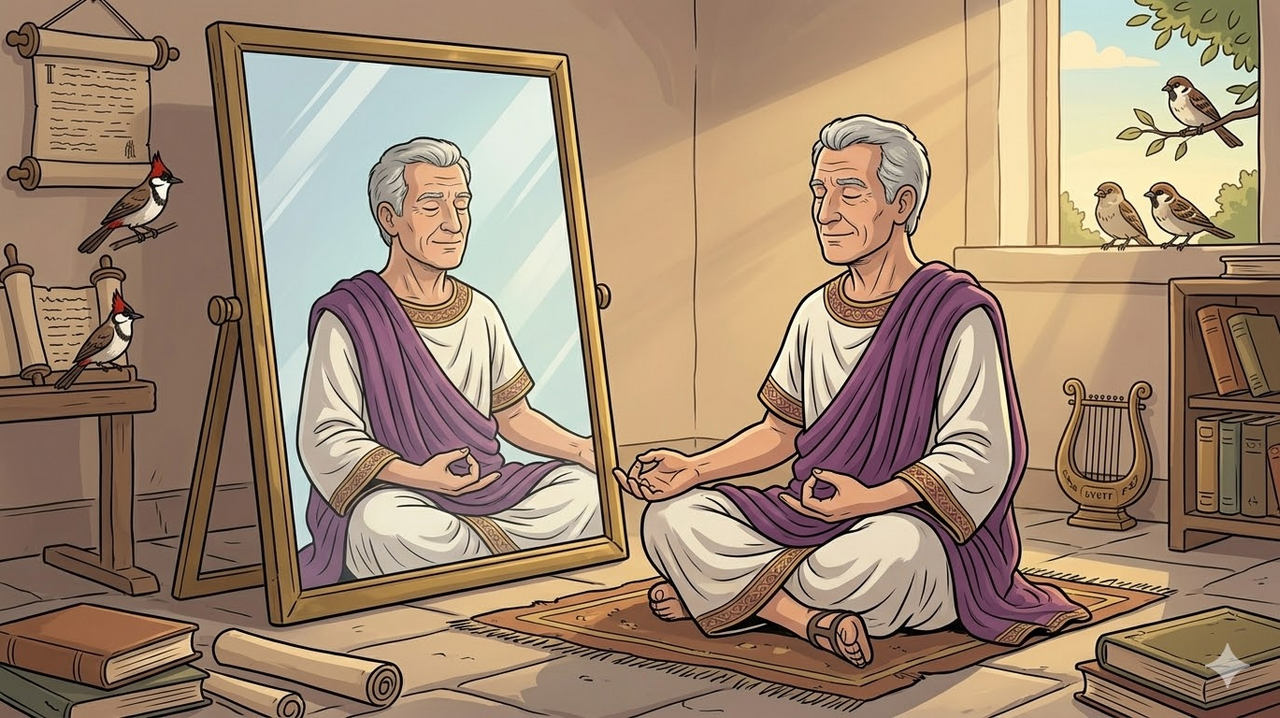 Vũ trụ là tấm gương phản chiếu tâm hồn ta