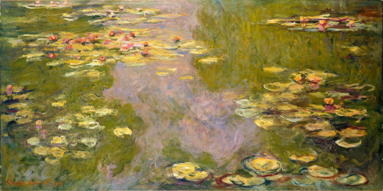 <i>Water Lilies (1919) - Claude Monet</i>