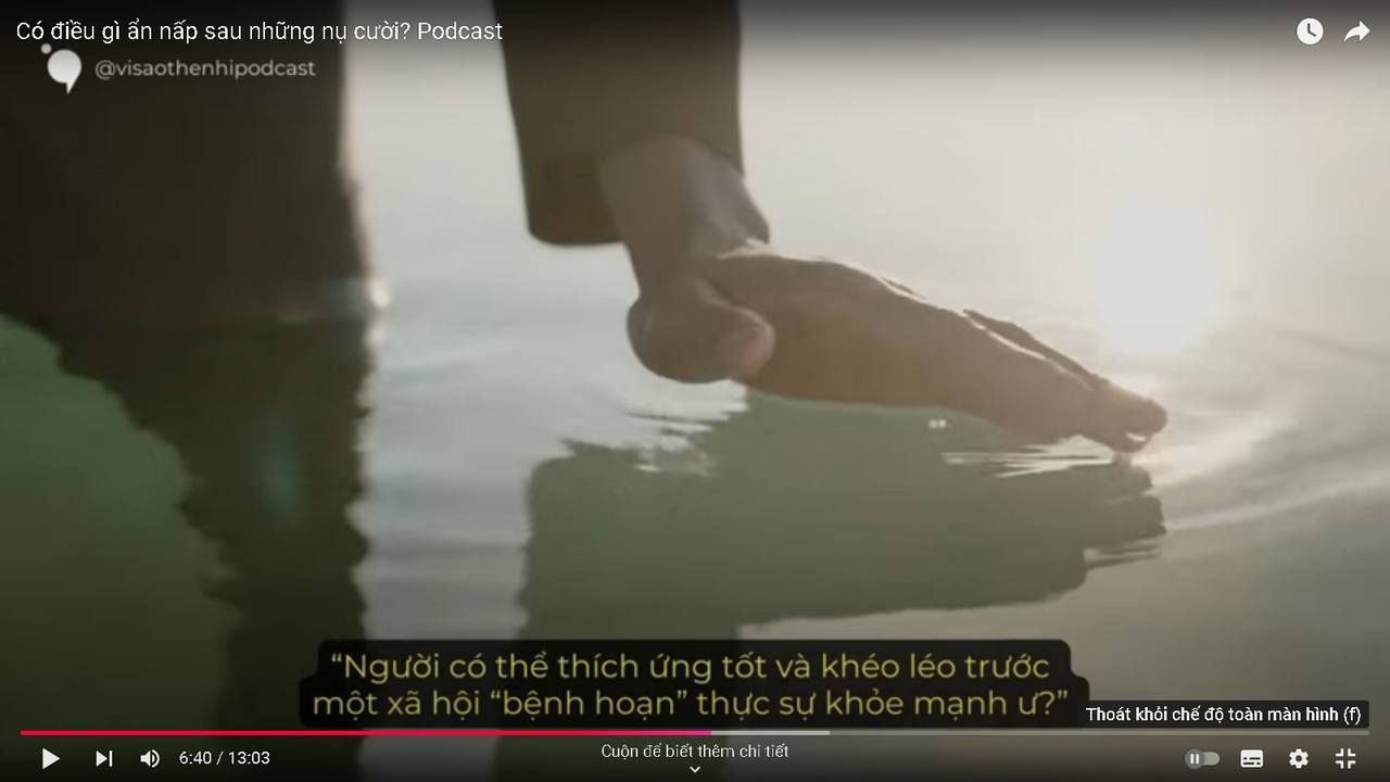 từ kênh VÌ SAO THẾ NHỈ! - TRẦM CẢM CƯỜI.