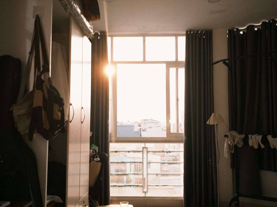 Chiếc view mỗi chiều từ phòng mình