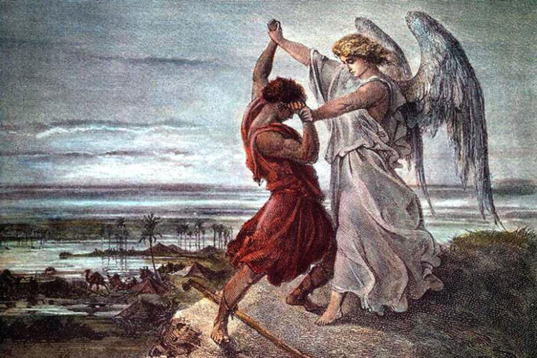 Jacob vật lộn với Thiên Chúa