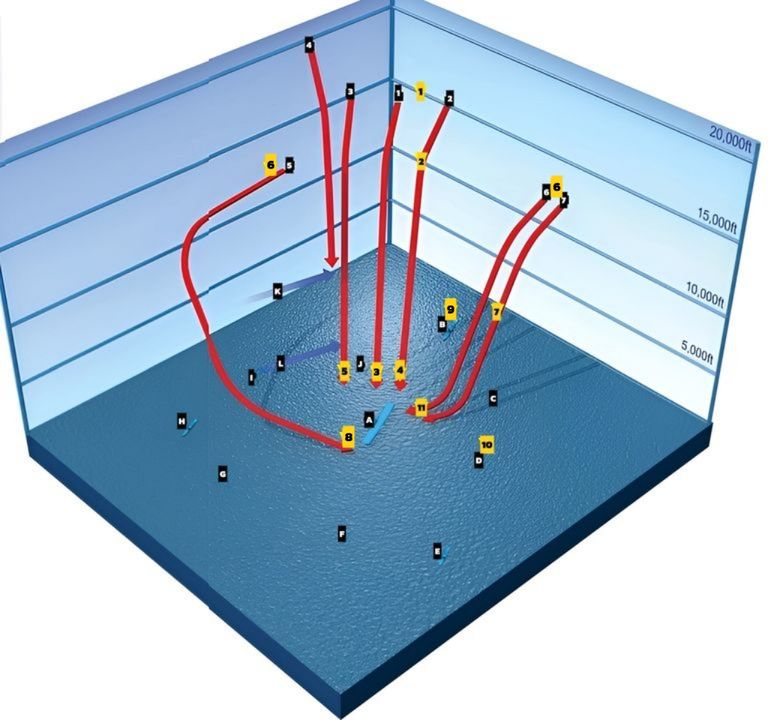 CUỘC TẤN CÔNG CỦA MÁY BAY TÀU SÂN BAY NHẬT VÀO TÀU ENTERPRISE CỦA MỸ: Máy bay từ các tàu Zuikaku và Shokaku cố gắng làm tê liệt tàu sân bay chủ lực của Hạm đội Mỹ.