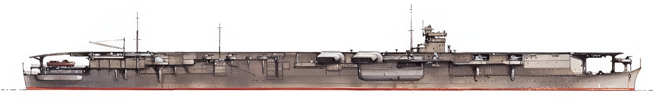 Soryu vào thời điểm bắt đầu chiến tranh Thái Bình Dương. Con tàu là là nguyên mẫu cho tất cả các thiết kế tàu sân bay của IJN về sau với thiết kế gọn gàng, lớp giáp nhẹ, tốc độ cao cùng việc sở hữu nhà chứa một số lượng máy bay lớn thiên về việc tấn công phủ đầu. Con tàu có hai ống khói nằm bên mạn phải, chĩa xuống mặt biển để thải khói. Đảo chỉ huy của con tàu nhỏ và nằm bên mạn phải.