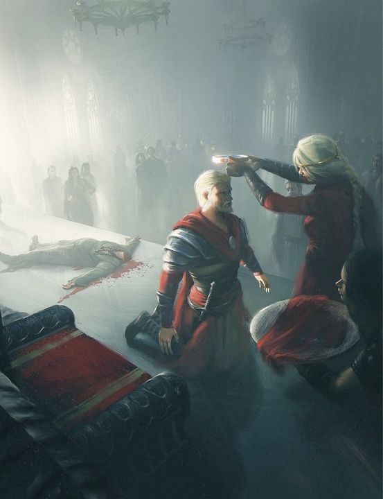 Lễ lên ngôi của Vua Maegor Targaryen