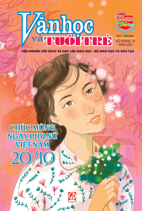 Trang bìa tạp chí Văn học và Tuổi trẻ.