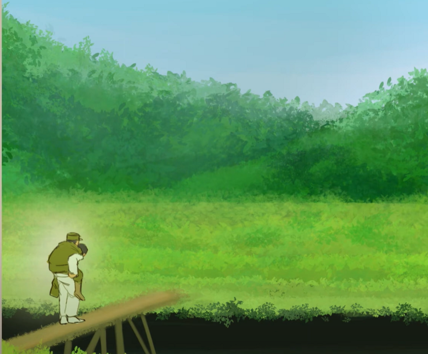 Nguồn ảnh: 제10화-수난이대(하근찬)/한국현대문학 100선 - Trích Youtube 문학의 민족