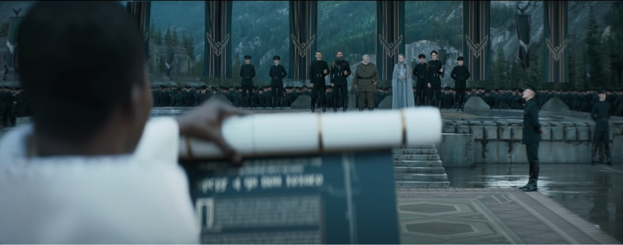 Thánh chỉ yêu cầu Leto đến Arrakis cai quản  - Dune 2021