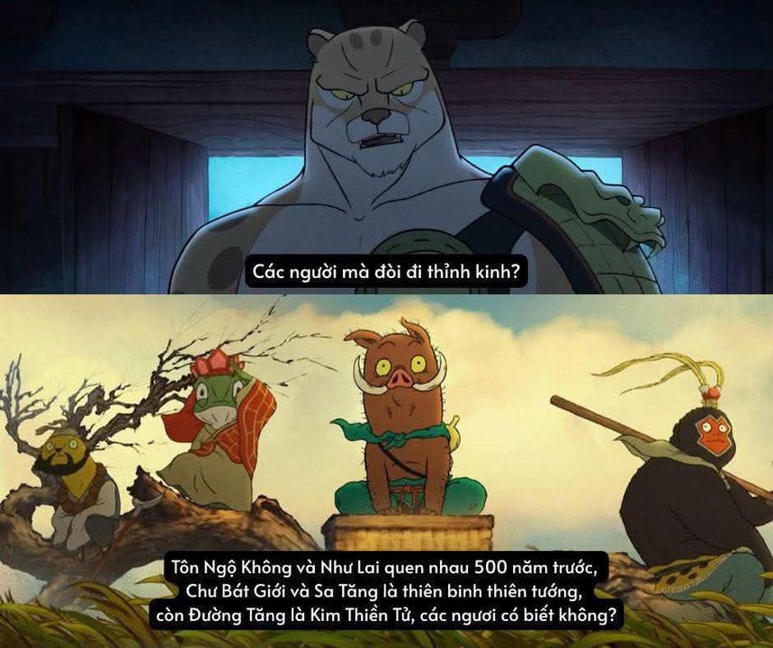 Trích từ bộ phim Tiểu Yêu Quái Ở Núi Lãng Lãng