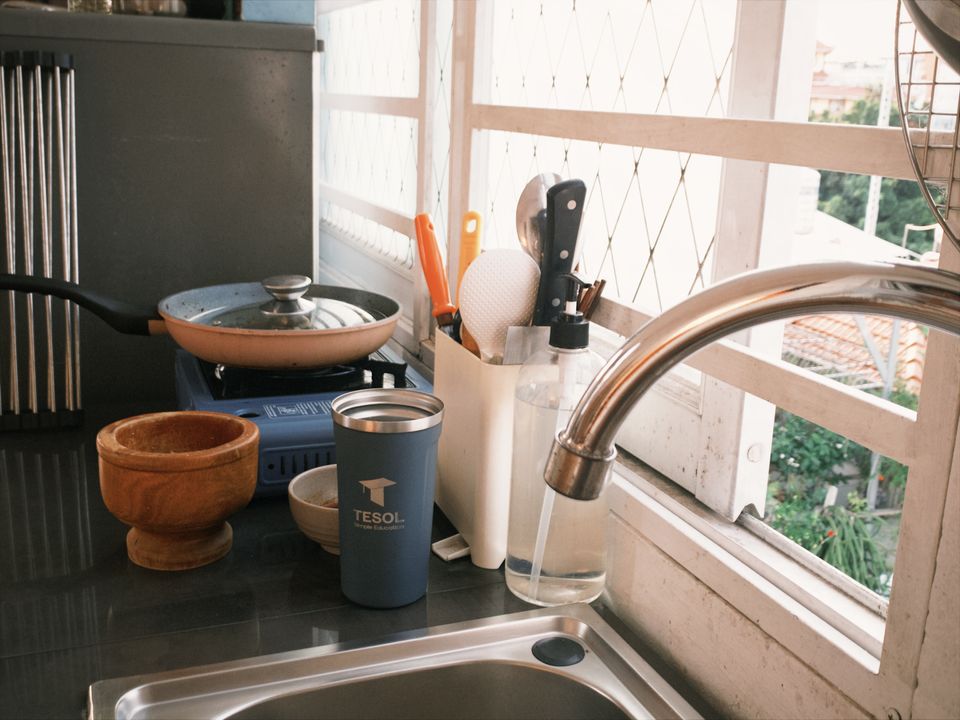 Mình thích góc bếp này lắm