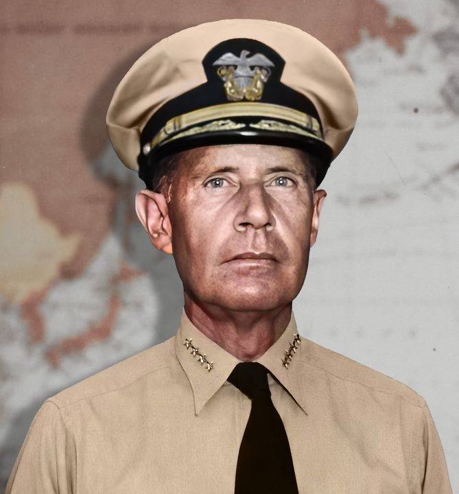 Đô đốc Raymond Spruance là một sĩ quan tác chiến mặt nước, không có kinh nghiệm trong hàng không hải quân. Tuy nhiên, ông vẫn có hiểu biết nhất định về chiến tranh tàu sân bay, và đóng vai trò nhất định trong các trận chiến tàu sân bay trong năm 1942 và 1944.