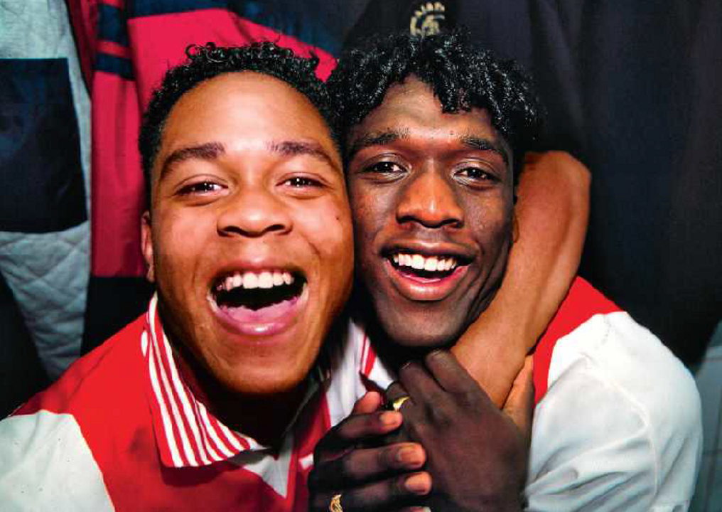 Những đứa trẻ vàng: Patrick Kluivert, 18 tuổi (trái) và Clarence Seedorf, người lớn hơn anh một tuổi.