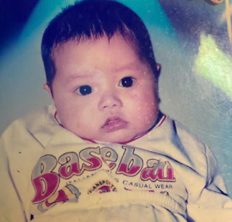 Bức ảnh được chụp khi tôi được khoảng 3 tháng tuổi.