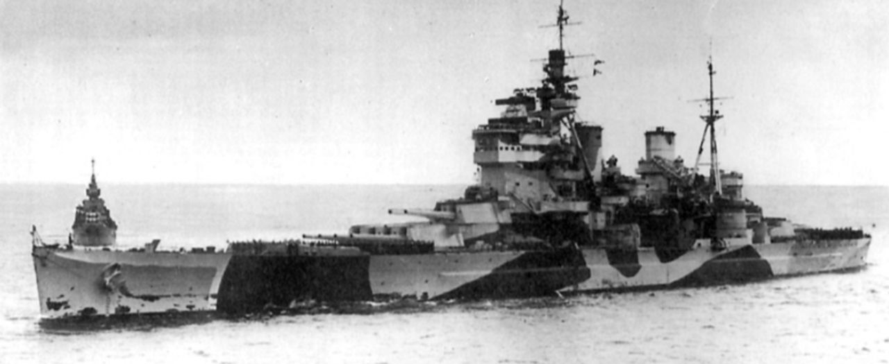 HMS Anson trở về Scapa Flow vào tháng 6 năm 1942 sau khi tham gia hỗ trợ một đoàn tàu vận tải Bắc Cực. Thiết giáp hạm này mới chỉ đưa vào biên chế Hạm đội chính quốc (Home Fleet) vài tuần trước đó. Trong suốt thời chiến, nó chủ yếu thực hiện các nhiệm vụ tương tự tại vùng biển Bắc Cực