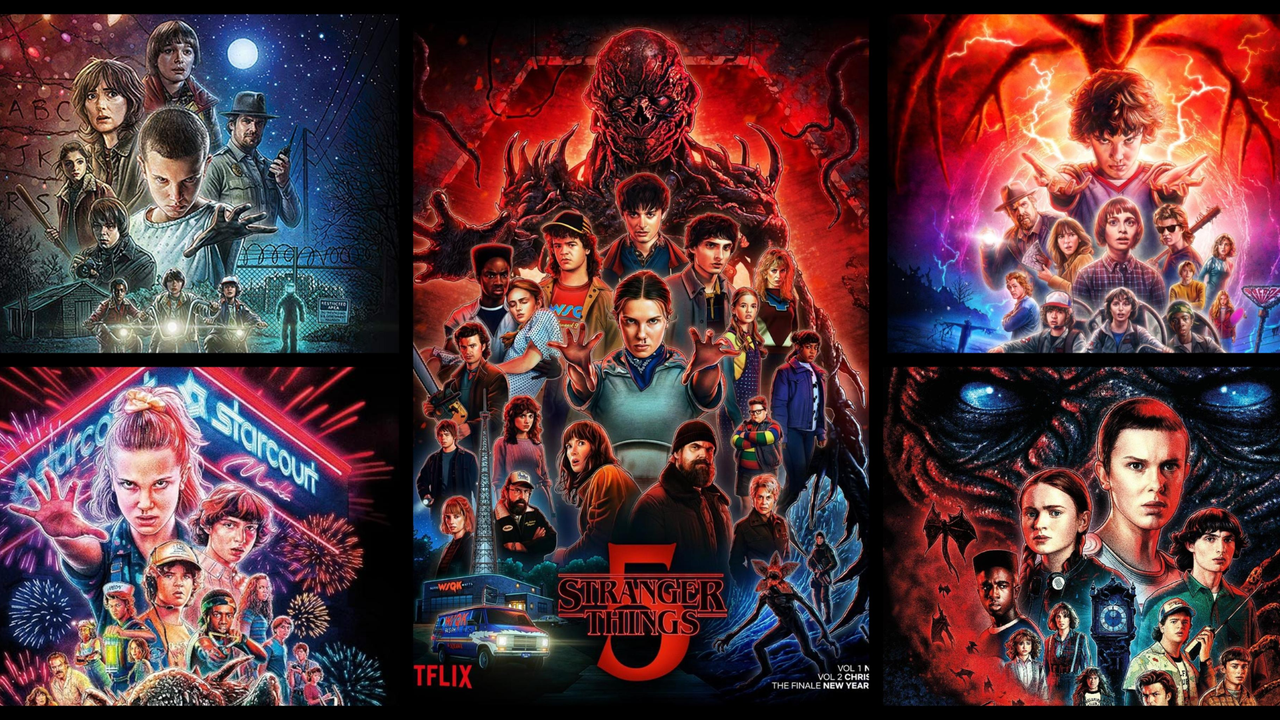 <i>Stranger Things đã ra mắt được 4 phần phim, sắp tới, Netflix sẽ phát hành mùa thứ 5, cũng là mùa cuối cùng.</i>