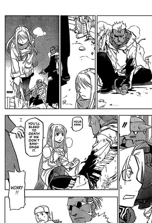 Winry trao cho con quái vật một cơ hội