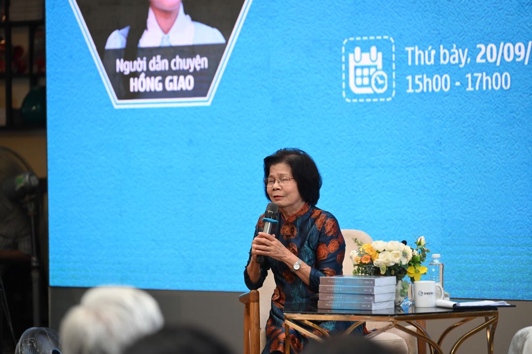 Nhà báo Vũ Kim Hạnh từng là tổng biên tập của báo Tuổi trẻ; hiện nay là Chủ nhiệm Câu lạc bộ Hàng Việt Nam chất lượng cao - Ảnh: Nhật Phan