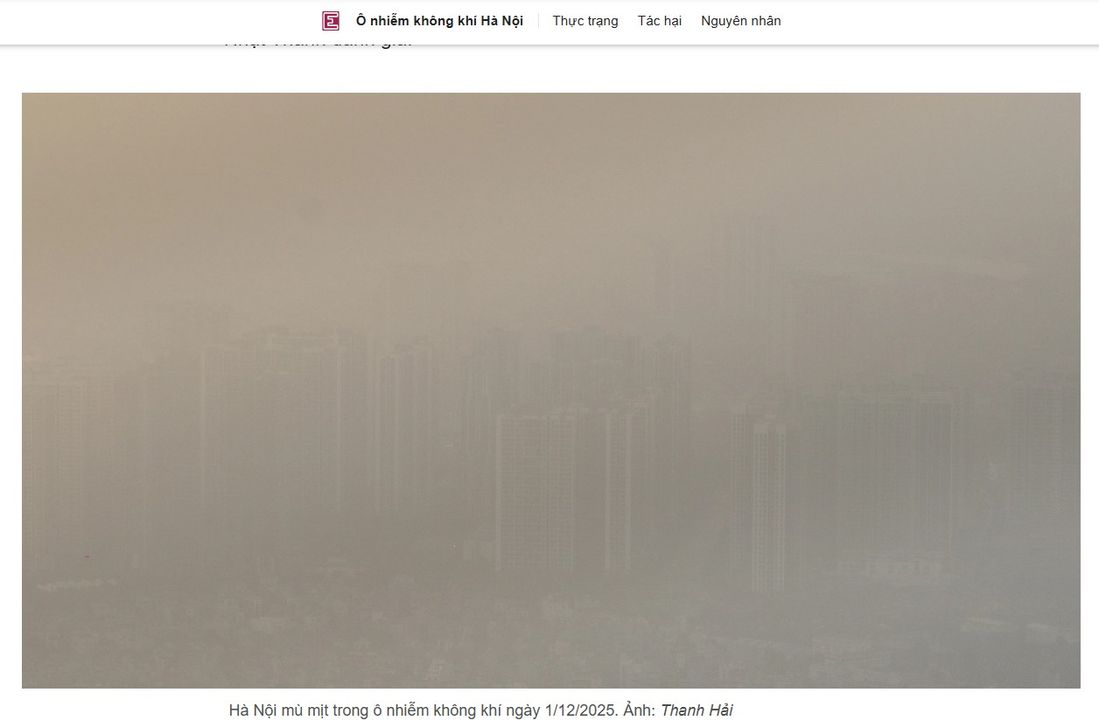 Bức ảnh trên VNexpress này là một bằng chứng