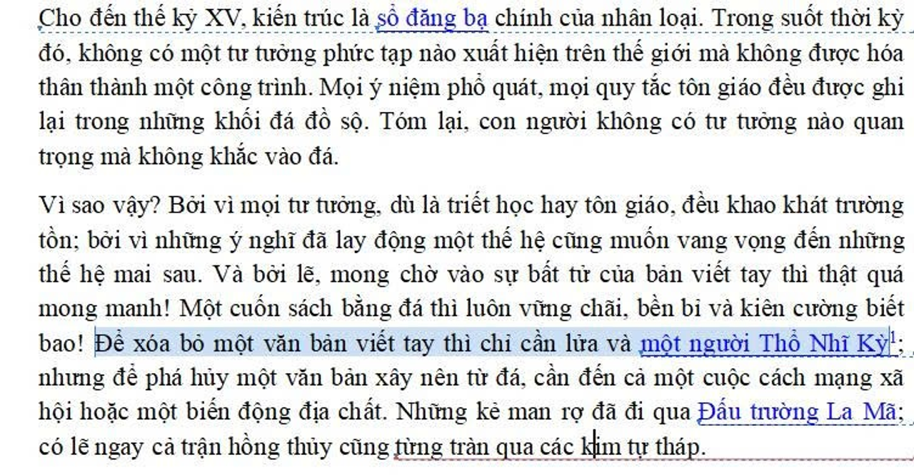 <i>"Mọi tư tưởng đều khao khát trường tồn" - Đó là vì sao chúng ta có những công trình kiến trúc ngày xưa vuýp vãi bằng đá đó!</i>