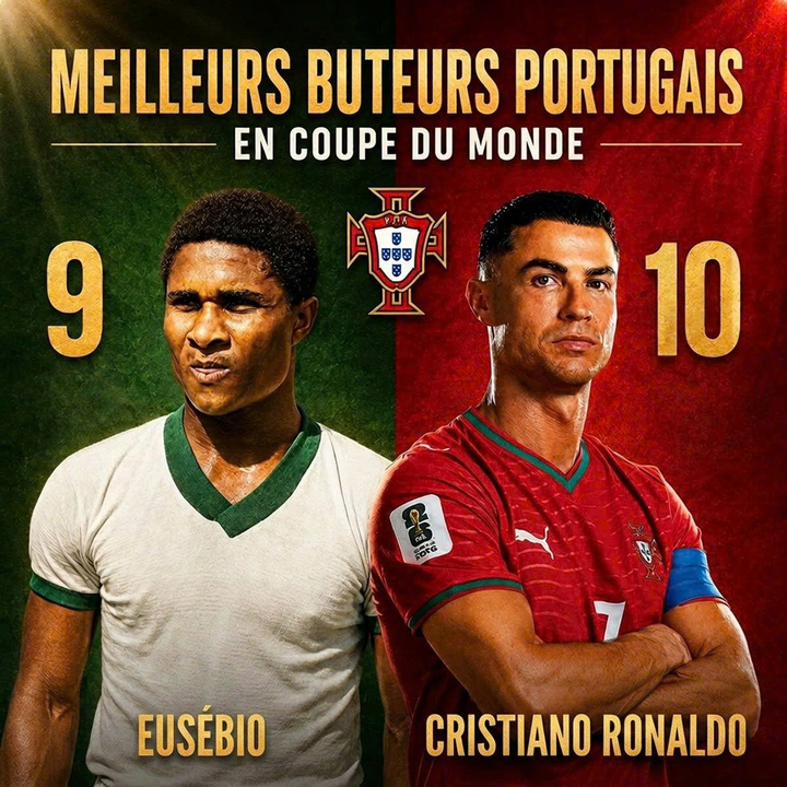 Ronaldo phá kỉ lục của Eusebio.