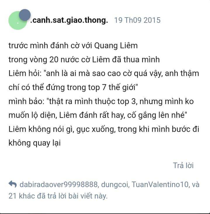 Từ đó cái joke này được đào lại suốt