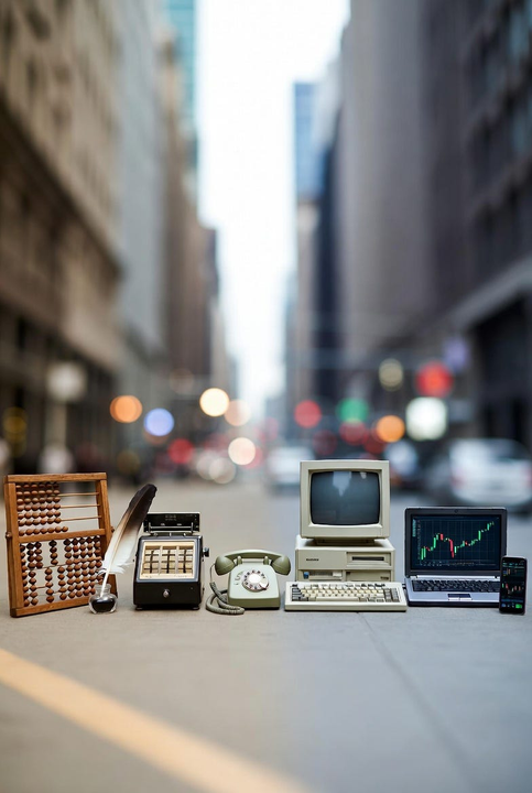 Công cụ hỗ trợ ngành tài chính qua các thời kỳ