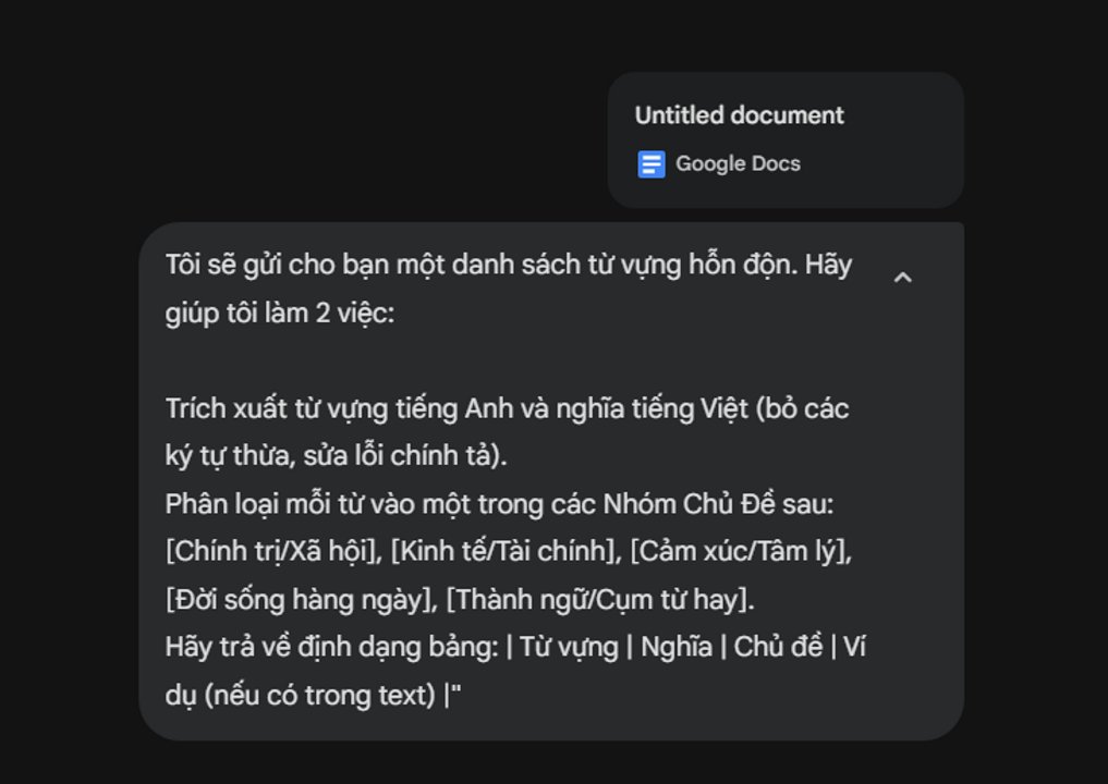 [Gemini gợi ý phương pháp chia để trị - Phần 1]