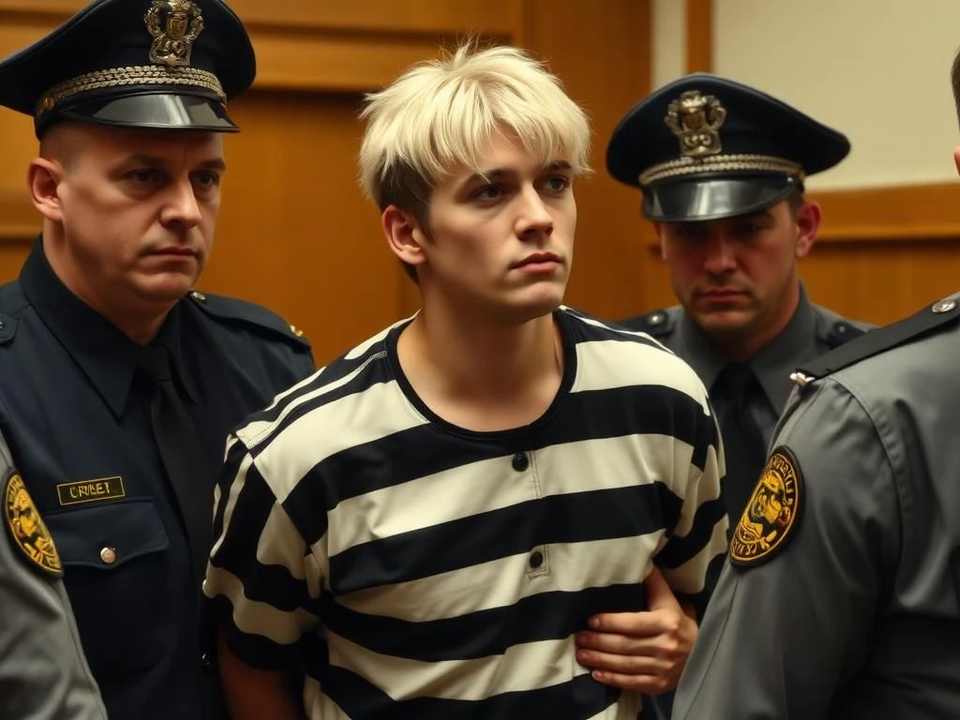 "Anh lập tức bị khống chế bởi binh lính trong khi tên công tố viên loạng choạng ngồi dậy."