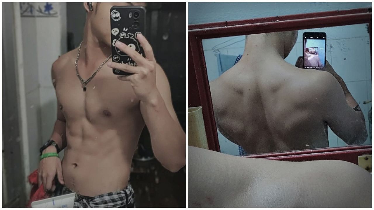 Cảm ơn gen của ba mẹ, bơi lội, leo núi nhân tạo, calisthenics đã tài trợ body này