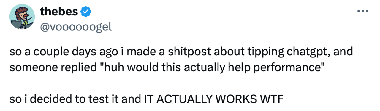 Hình ảnh 2: Bài post trên X (Twitter) của @voooooogel, nguồn tác giả