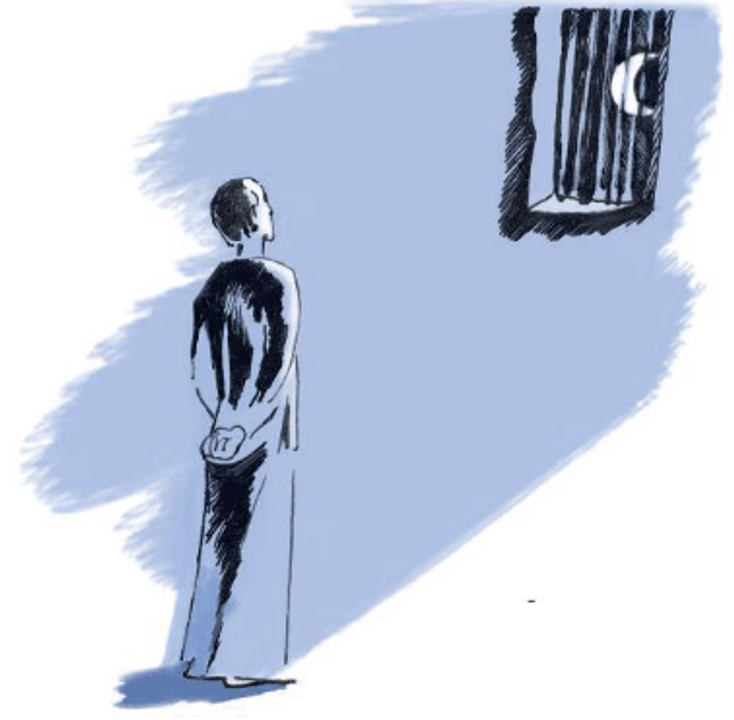 Minh hoạ "Bác và Trăng"