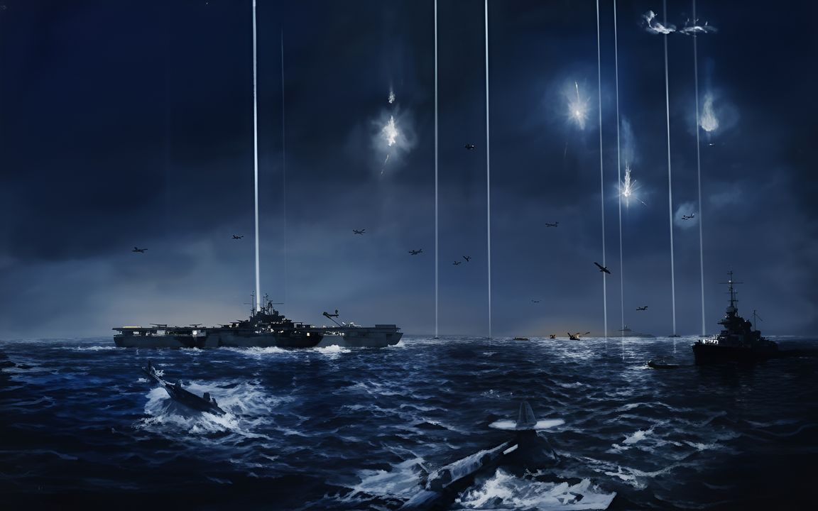 Bóng tối hoàn toàn bao trùm vào lúc 19 giờ 45 phút. Mặt trận thời tiết đã di chuyển về phía nam trong ngày, bầu trời nhiều mây và đêm rất tối, và các máy bay trở về từ trận chiến còn cách "nhà" rất xa. Các phi công biết rằng việc nhiên liệu của họ có cầm cự được hay không là một canh bạc; một người, Trung úy (jg) Milton F. Browne USNR của tàu Wasp, đã phải hạ cánh khẩn cấp nửa đường về nhà, vì thùng xăng của anh ta đã bị thủng. Mặc dù TF 58 đã áp sát hạm đội của Ozawa một chút trong những giờ tiếp theo sau khi phóng máy bay, các tàu sân bay đã phải quay mũi về hướng gió để thu hồi máy bay. Khoảng cách của họ so với các mục tiêu của Nhật Bản bây giờ thay đổi từ 240 đến 298 dặm, tùy thuộc vào thời điểm máy bay bắt đầu quay về, và khoảng cách họ phải bay vòng trước khi có cơ hội hạ cánh. Điều này, cùng với việc bay ở tốc độ cao với hy vọng đánh bại màn đêm, đã khiến nhiều chiếc máy bay hết xăng. Đô đốc Mitscher mở rộng ba nhóm đặc nhiệm của mình để tạo khoảng cách 15 dặm giữa chúng, nhằm tạo không gian cơ động cho việc thu hồi ban đêm. Vào lúc 20 giờ 45 phút, các máy bay trở về bắt đầu bay vòng trên các tàu sân bay Mỹ. TF 58 quay mũi vào hướng gió đông nhẹ và chạy với tốc độ 22 hải lý/giờ. Đô đốc Mitscher sau đó đã đưa ra một quyết định khiến tất cả các phi công hải quân yêu mến; ông ra lệnh bật sáng các tàu sân bay một cách táo bạo bất chấp mối đe dọa từ tàu ngầm hoặc máy bay địch. Đêm đó, hoạt động thu hồi máy bay, kéo dài hai giờ, là sự kiện ngoạn mục nhất trong hai ngày bận rộn này. Trung tá Evan P. Aurand, người được cử lên không trung trên một chiếc Hellcat chiến đấu ban đêm để giúp dẫn dắt đàn máy bay về nhà, đã có góc nhìn tốt nhất. Cảnh tượng khiến ông liên tưởng đến buổi ra mắt phim Hollywood, lễ Quốc khánh Mỹ gộp lại. Các tàu sân bay bật đèn xe tải, đèn phát sáng để phác thảo sàn bay, và đèn chạy tàu màu đỏ và xanh lá cây, và nháy đèn tín hiệu để nhận dạng; tất cả các tàu hộ tống đều bật đèn xe tải màu đỏ và súng 5 inch của họ bắn một lượng lớn pháo sáng. Mỗi soái hạm của nhóm tác chiến chiếu một đèn pha thẳng đứng làm đèn hiệu dẫn đường. Đêm tối đen như mực không có đường chân trời, và khoảng sáu mươi dặm về phía nam có một cơn bão đang hình thành, những tia chớp của nó bị một số phi công trở về nhầm lẫn với pháo sáng. Aurand đã thực hiện một số chuyến bay đến gần cơn bão, bật đèn chạy tàu của mình và gom các phi công bị lạc. Gần một nửa số máy bay hạ cánh nhầm tàu sân bay, và khi đếm số mũi máy bay, người ta thường thấy máy bay thuộc tám hoặc chín tàu khác nhau trên một boong tàu. Các phi công tuyệt vọng đã cố gắng hạ cánh xuống mọi thứ nổi trên mặt nước. Đến năm 22 giờ 52 phút, khi rõ ràng mọi máy bay đã hạ cánh, rơi xuống biển, hoặc bị bắn hạ, và khi các tàu sân bay được tập hợp lại thành đội hình tuần tra, mặt biển đột nhiên mang dáng vẻ của "một đồng cỏ đầy đom đóm" vào tháng Sáu. Các phi công và thành viên phi hành đoàn, đang bơi hoặc ở trong xuồng cao su, nhấp nháy đèn pin chống nước nhỏ của họ; và tiếng còi của người thủy thủ mà các phi công mang theo để thu hút sự chú ý đã thêm âm nhạc giống như ếch cây vào cảnh tượng giữa mùa hè này. May mắn thay, lúc đó biển lặng tuyệt đối. Các tàu khu trục, sử dụng đèn pha 18 inch để phát hiện xuồng và người bơi, đã thực hiện công tác cứu hộ tuyệt vời, và tất cả trừ một chiếc đều được Đô đốc Mitscher ra lệnh sử dụng như vậy; việc bảo vệ chống tàu ngầm hoàn toàn bị bỏ qua để cứu mạng sống.  Vì công tác thu hồi hỗn loạn vào ban đêm này, tổn thất máy bay vào ngày 20 tháng 6 nặng nề hơn nhiều so với ngày hôm trước, nhưng số thương vong trong số các phi công thì gần như tương đương. Theo báo cáo của Đô đốc Mitscher, 6 chiếc Hellcat, 10 chiếc Helldiver và 4 chiếc Avenger bị mất tích, và có lẽ đã bị bắn hạ trong chiến đấu; 17 chiếc Hellcat, 35 chiếc Helldiver và 28 chiếc Avenger bị phá hủy do tai nạn trên sàn bay hoặc hạ cánh khẩn cấp xuống biển gần lực lượng đặc nhiệm. Tổng số người trong các máy bay bị mất là 100 phi công và 109 thành viên phi hành đoàn, nhưng có 51 và 50 người đã được vớt khỏi mặt nước đêm đó, để lại 49 và 59 người chưa được tìm thấy vào rạng sáng ngày 21 tháng 6. Thêm 33 phi công và 26 thành viên phi hành đoàn đã được cứu trong ngày đó và những ngày tiếp theo. Điều này để lại tổn thất ròng về phi công là 16 phi công và 33 thành viên phi hành đoàn. Tàu Hornet - tàu sân bay may mắn, mất 21 máy bay vào ngày 20 tháng 6 nhưng chỉ mất một phi công và hai thành viên phi hành đoàn, một trong số đó thiệt mạng trong một tai nạn trên boong. (Tranh của John Hamilton)