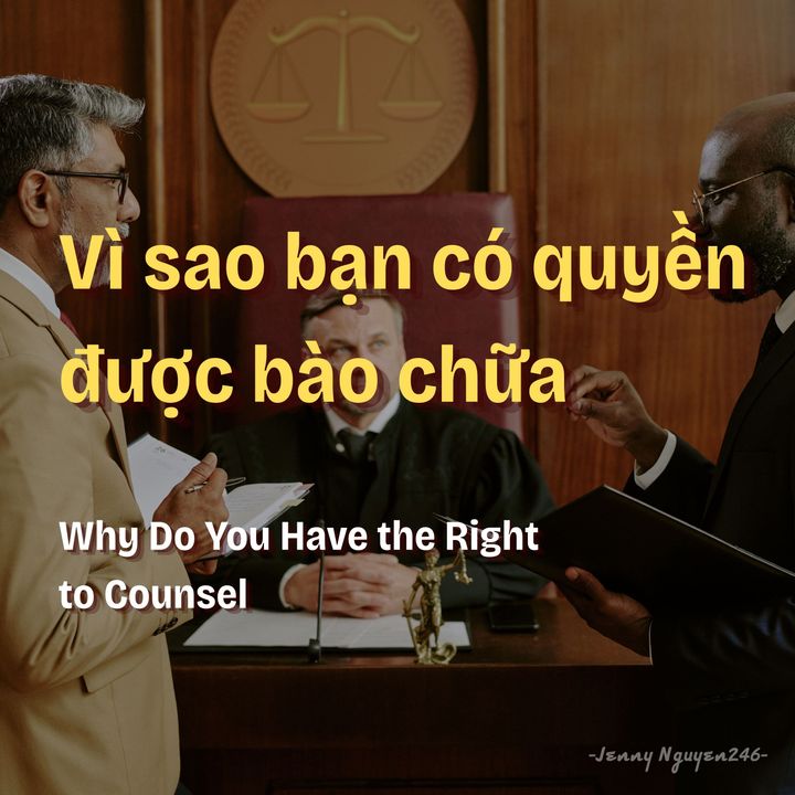 Vì sao bạn có quyền được bào chữa?