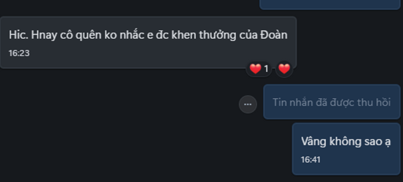 Sau đó phải chịu cái tội mà tôi không gây ra.