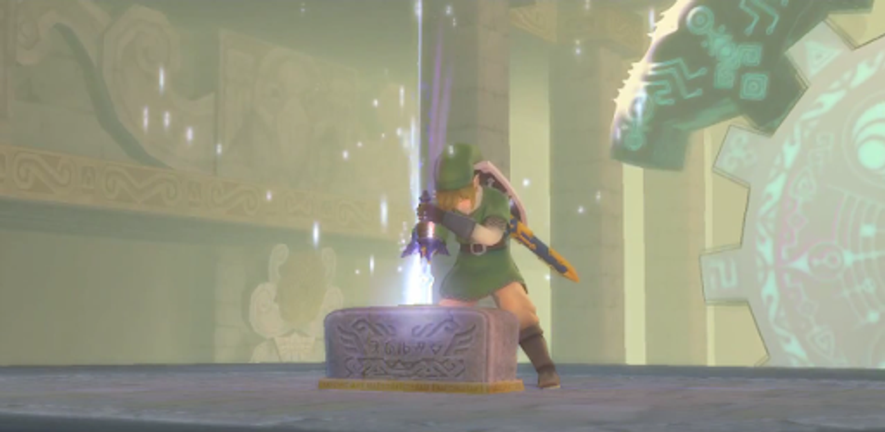 Link phong ấn Demise vào Master Sword