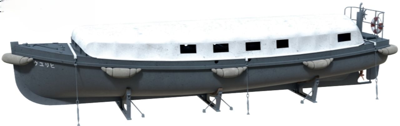 Xuồng motor đổ bộ 12m (12メートル内火ランチ – JUNI METORU NAIKA RANCHI)