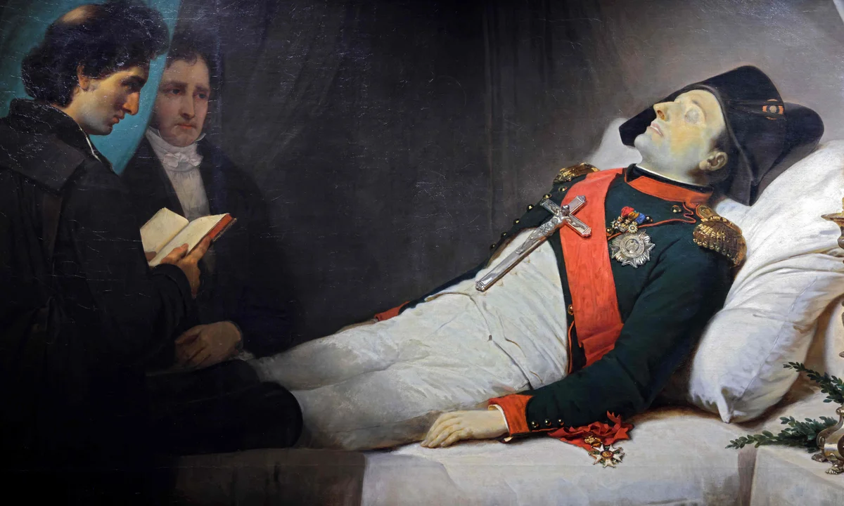 <i>Cái chết của Hoàng đế Pháp Napoleon Đệ Nhất </i>