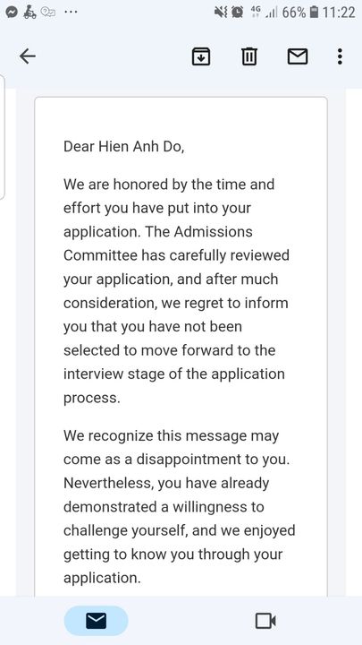 Chiếc thư tạch rate đầy "cay đắng" đã đánh úp mình vào mồng 3 Tết =))