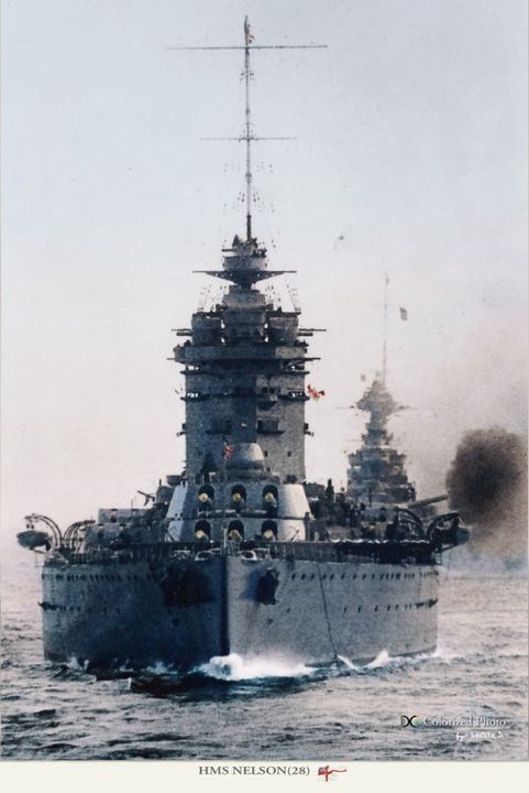 Thiết giáp hạm Rodney thuộc lớp Nelson có thể xấu xí, với cấu trúc thượng tầng cao ngất và các tháp pháo tụm lại phía trước nó, nhưng nó lại có sức mạnh tấn công ấn tượng. Mặc dù bị các thiết giáp hạm thế hệ hiện đại hơn vượt mặt, nhưng nó và Nelson vẫn tạo thành nòng cốt mạnh mẽ của hạm đội chiến đấu thời chiến của Anh.