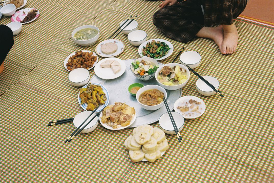 Mâm cơm chiều 30 Tết