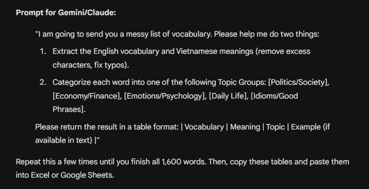 [Gemini gợi ý phương pháp chia để trị - Phần 3]