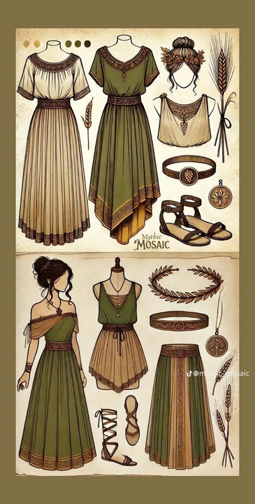 Một trang phục của phụ nữ Hy Lạp xưa