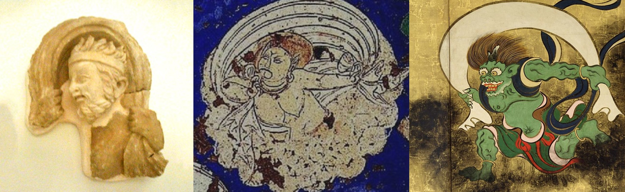 Từ thần gió Boreas đến thần Fujin