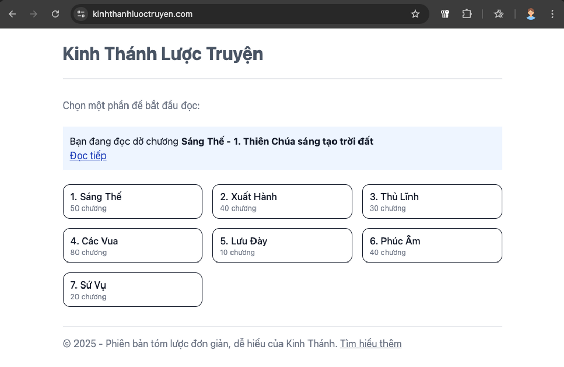 Kinh Thánh Lược Truyện