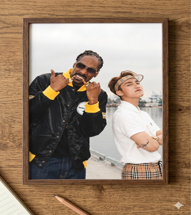 <i>Sơn Tùng MTP đã hợp tác với rapper nổi tiếng Snoop Dogg trong ca khúc "Hãy trao cho anh" - bài hát đã thắng giải Music Video của năm tại WeChoice Awards 2019</i>.