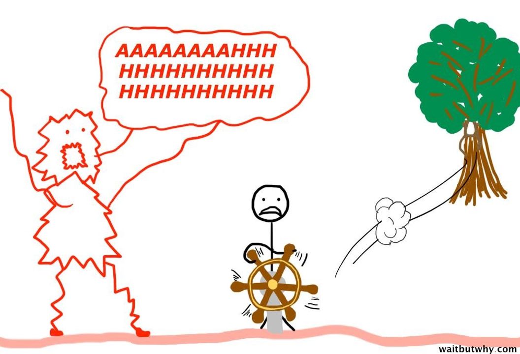 Quái vật này dọa con Khỉ trốn mụt cách hèn hạ, lòi mỗi vòng 3 khỏi cái cây, và buộc Con Người Lý Trí trỗi dậy nắm quyền điều khiển não. Và đó, là cách một deadline được chúng ta hoàn thành ❤️